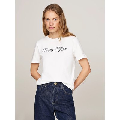 T-shirt à logo, col rond, manches courtes TOMMY HILFIGER