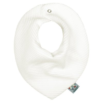 Bavoir bandana en nid d'abeille et bambou LUNA SEVIRA KIDS