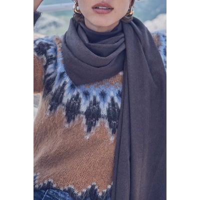 Pull jacquard BALTIC en alpaga Maison 123