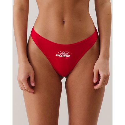 Tanga en coton à message PINKPERFIZ UNDIZ