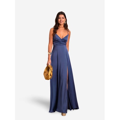 Robe longue de princesse avec bretelles MRS FERREIRA THE-ARE