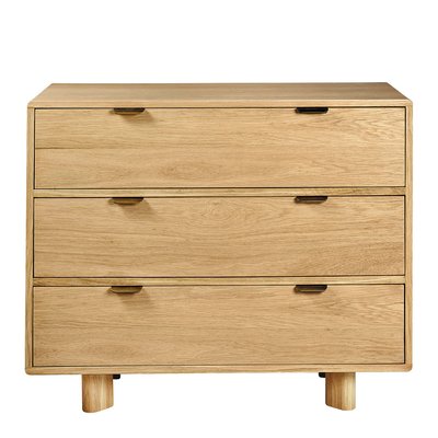 Commode SIMONA en chêne clair BLANC D’IVOIRE
