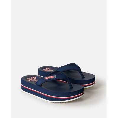 Tongs MALIBU PLATFORM BLOOM OPEN TOE RIP CURL