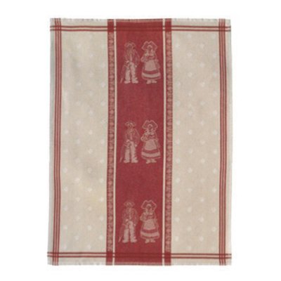Torchon Jacquard Petit Cœur WINKLER