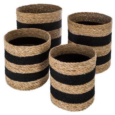 Set de 4 paniers jute ATMOSPHERA