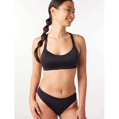 Maillot De Bain Menstruel Culotte Absorbante - Bas De Bikini Taille Haute, 85% Nylon | Pour Natation Règles