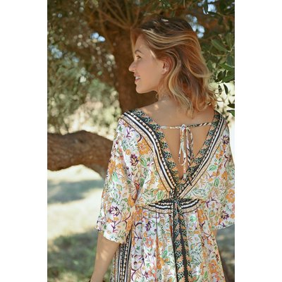 Robe évasée à imprimé MOLLY BRACKEN