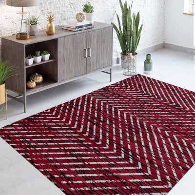 Tapis salon et chambre tissé motif simple BOBOTA UN AMOUR DE TAPIS