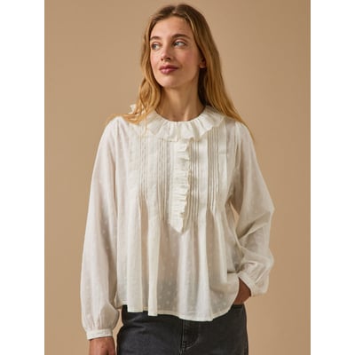 Blouse  broderie anglaise CYRILLUS