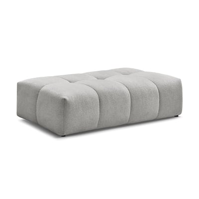 Pouf tissu chiné, EVEREST BOBOCHIC