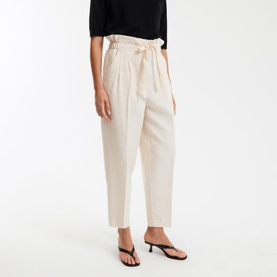 Pantaloni a carota vita alta LA REDOUTE COLLECTIONS