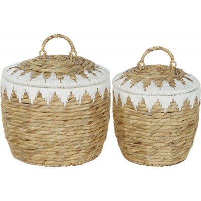 Panier en coton tressé, lot de 2 RECOLLECTION