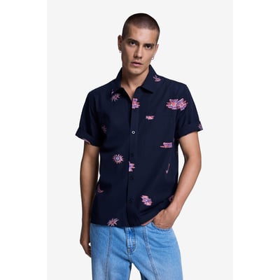 Chemise jacquard imprimée DESIGUAL