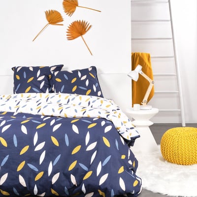 Parure de lit imprimé Graphique coton SUNSHINE VANA TODAY