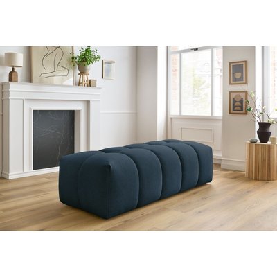 Pouf tissu chiné, MONT-BLANC BOBOCHIC