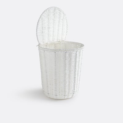 Papeli Bathroom Bin in Woven Paper LA REDOUTE INTERIEURS