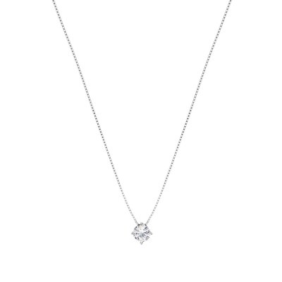 Collier en argent 925 et oxyde de zirconium CLEOR