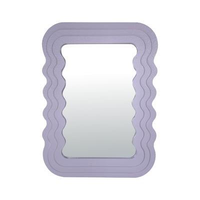 Miroir rectangulaire ondulé 29,5x40cm EMDE