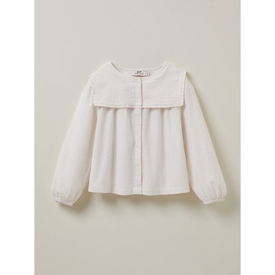 Chemise vareuse en seersucker CYRILLUS