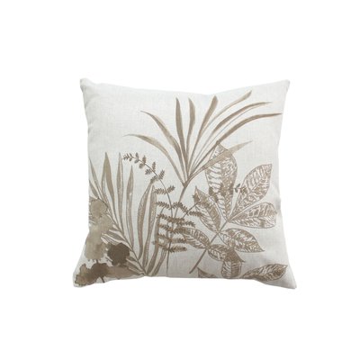 Coussin carré motif nature HOME MAISON