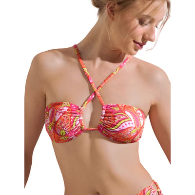 Haut maillot de bain bandeau multipositions sans armatures Kavala LISCA