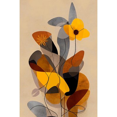 Tableau de fleurs dans mon jardin HEXOA