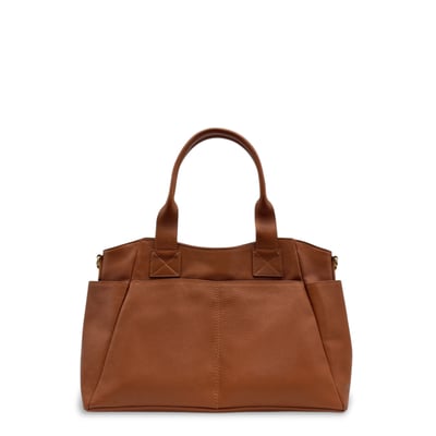 Sac cabas multipoches en cuir grainé MARCIE OH MY BAG