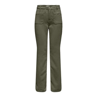 Pantaloni bootcut, vita alta ONLY