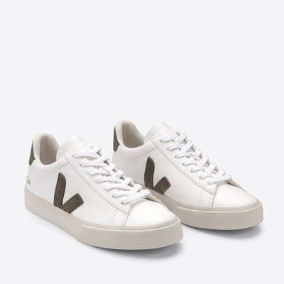 Baskets à lacets en cuir CAMPO CHROMEFREE VEJA