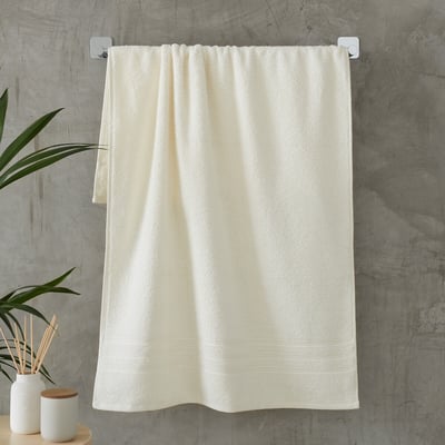 Zero Twist Cotton Bath Sheet CATHERINE LANSFIELD
