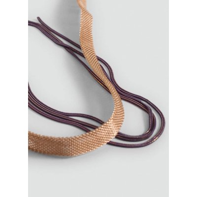 Pack 2 colliers combinés MANGO TEEN