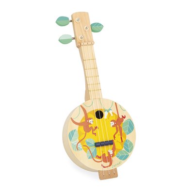 Banjo En Bois Jungle, Instrument De Musique JANOD