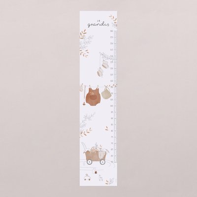 Toise en papier adhésif repositionnable 30cm x 140cm COTTON BIRD