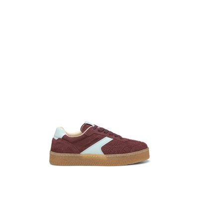 Baskets en cuir velours doux MARC O'POLO