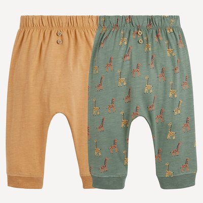 Pack of 2 Joggers in Jersey LA REDOUTE COLLECTIONS