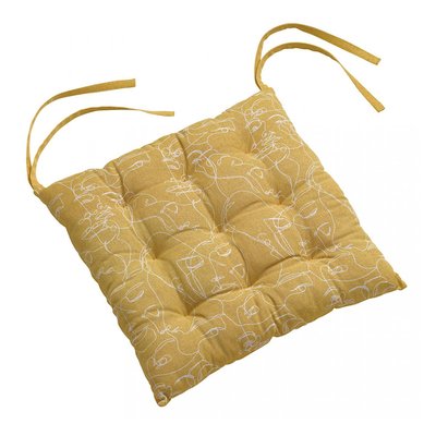 Galette De Chaise 9 Points Nymphea LES ATELIERS DU LINGE