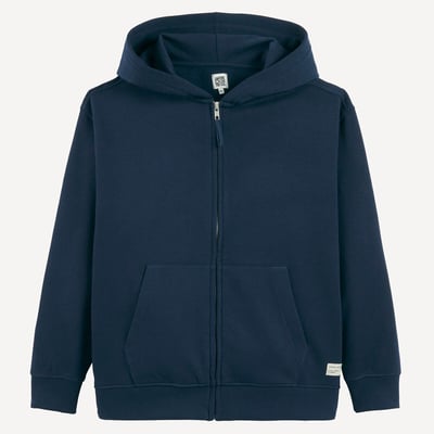 Felpa con cappuccio e zip in pile LA REDOUTE COLLECTIONS
