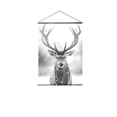 Toile murale imprimée cerf TOILINUX