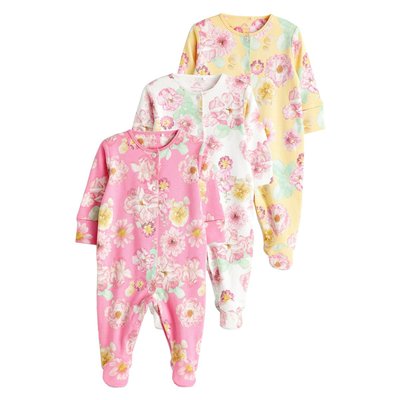 Dors-Bien bébé à fleurs, lot de 3 NEXT