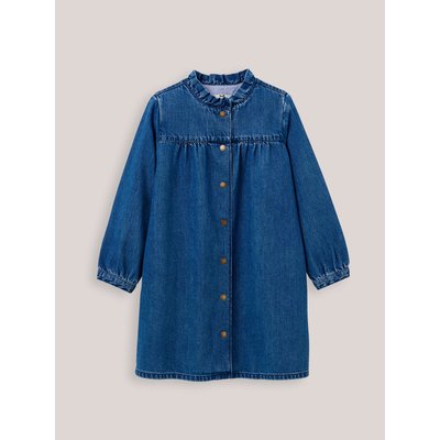 Robe chemise en denim CYRILLUS