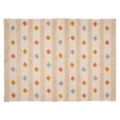Tapis enfant tufté en coton ARLEQUIN ATMOSPHERA FOR KIDS