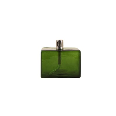 Lampe à huile cube en verre soufflé 7cm BAZAR DE LUXE