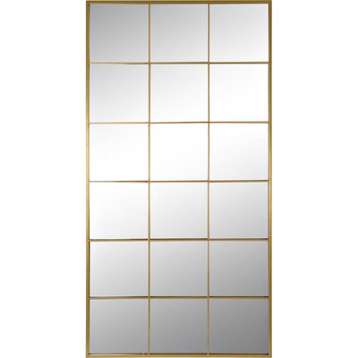 Miroir en fer effet fenêtre, Loft RECOLLECTION