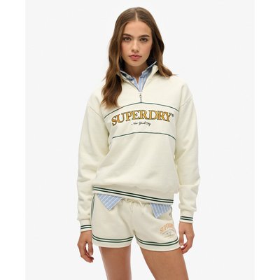 Sweat ample à capuche et col zippé Country Club SUPERDRY