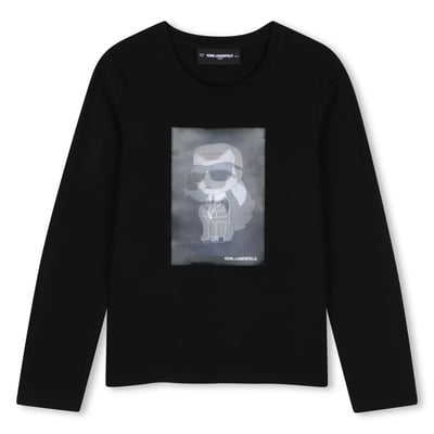 Tee-shirt manches longues KARL LAGERFELD KIDS