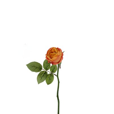 Tige de rose waterproof fermée artificielle H32 SIA DECO