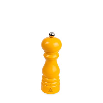 Moulin à poivre manuel u'Select en bois laqué, jaune safran, 18 cm - 7in Paris u'Select PEUGEOT