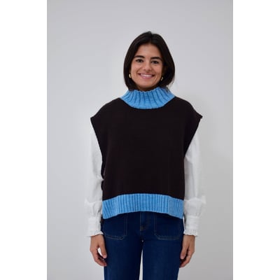 Pull sans manches liens latéraux BRUNA MINDTRAVELER