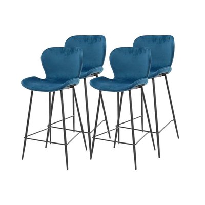 Lot de quatre Tabourets de bar - 99 cm - BASTI LISA DESIGN