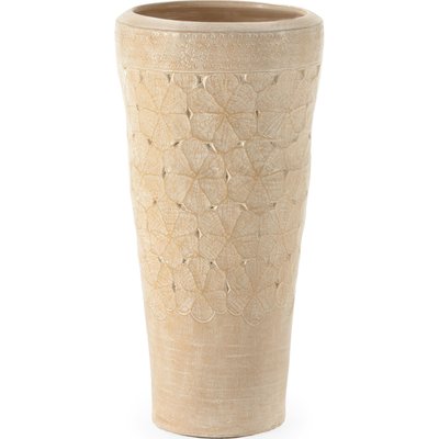Cache pot en terre cuite  lavante finition artisanale élégante RECOLLECTION